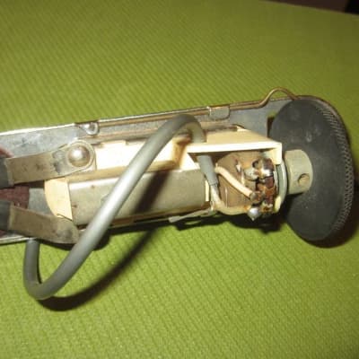 1963 Dearmond Soundhole Pickup White image 2