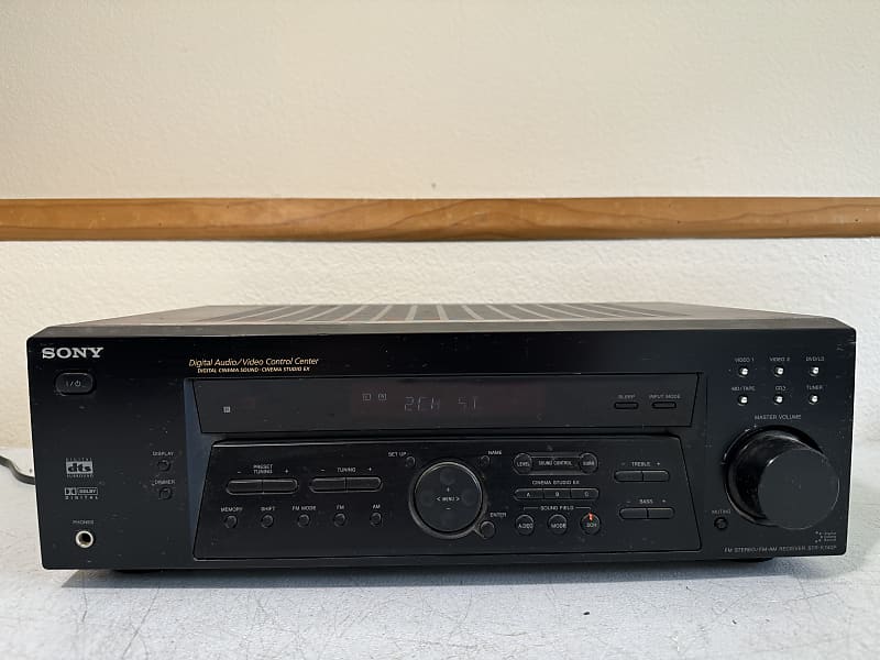 Sony STR-K740P Receiver HiFi Stereo 5.1 Channel Home Theater Radio Audio Vintage  			