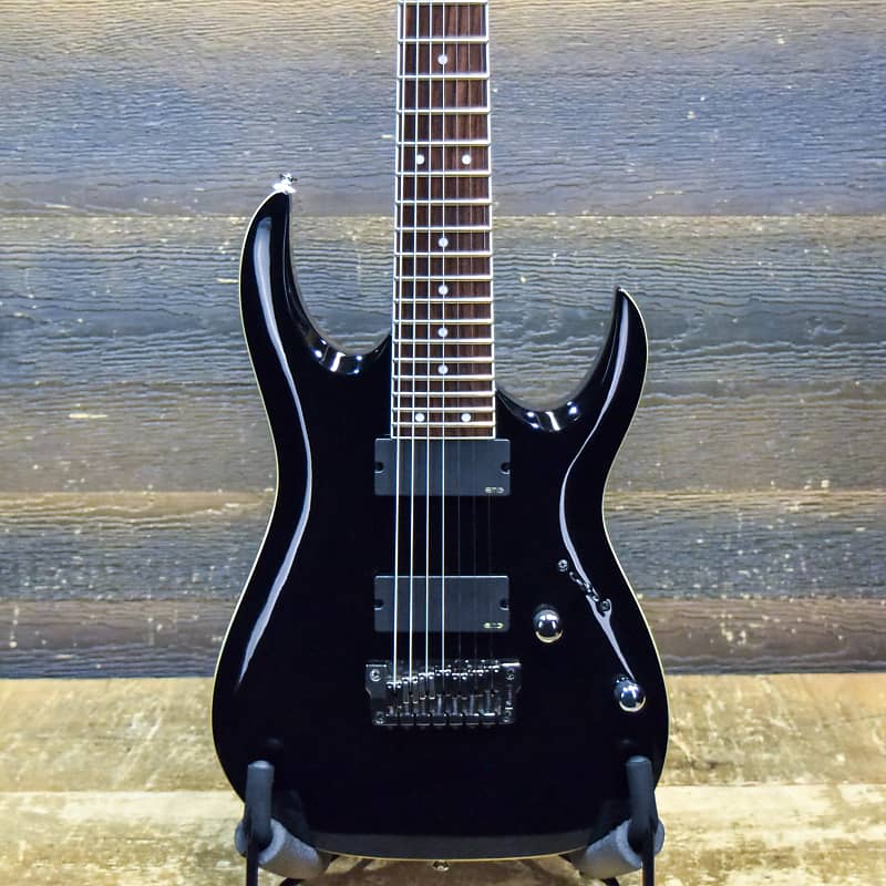 2011 Ibanez RGA7 Seven-String RGA Series w/EMG Pickups Black El. Guitar  w/Bag