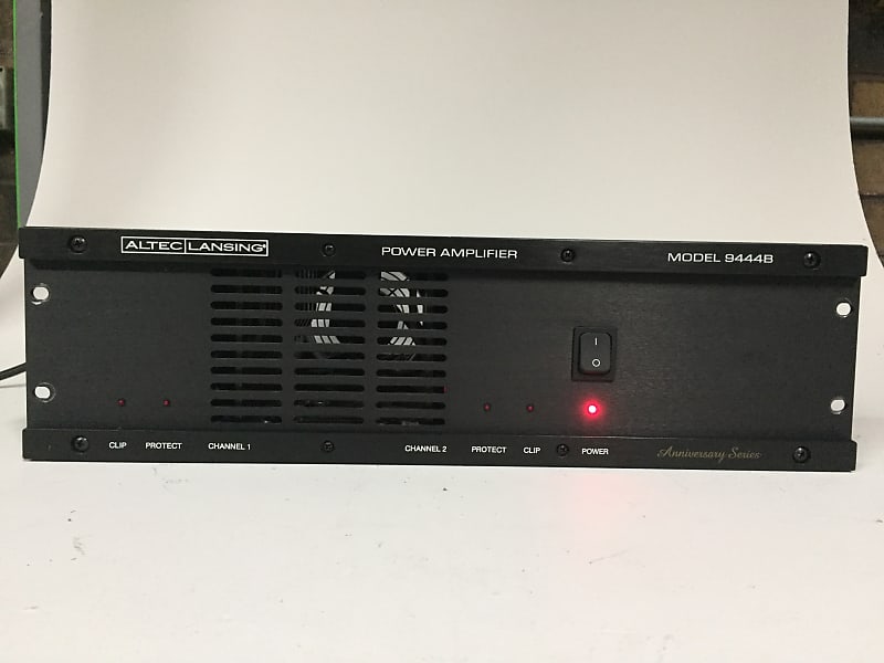 Altec Lansing Model 9444B power amplifier 1999 Black