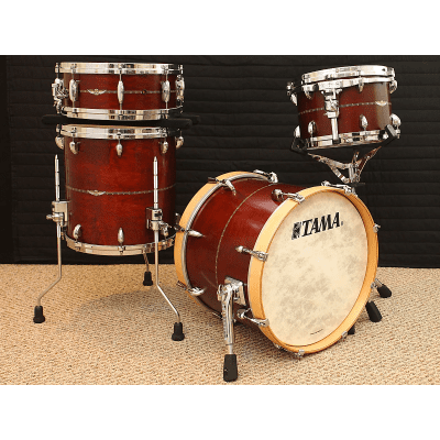 Tama Star Maple 18x14 / 12x8 / 14x14 / 14x5.5" 4pc Shell Pack with Outside Inlay