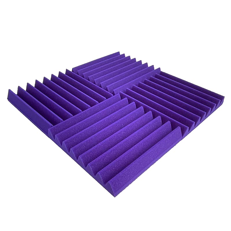 24 pack Pro-coustix Wedge Tiles Purple High quality uncompressed made in the UK image 1