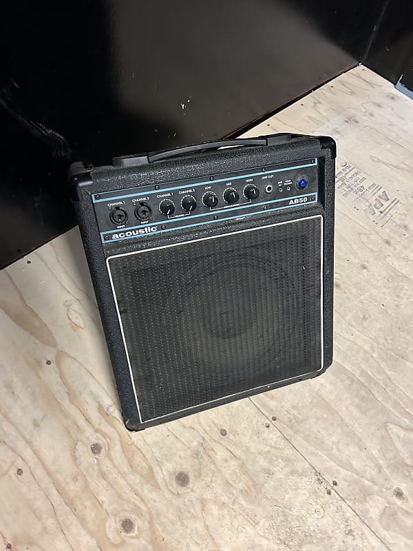 Acoustic AB50 Black Reverb