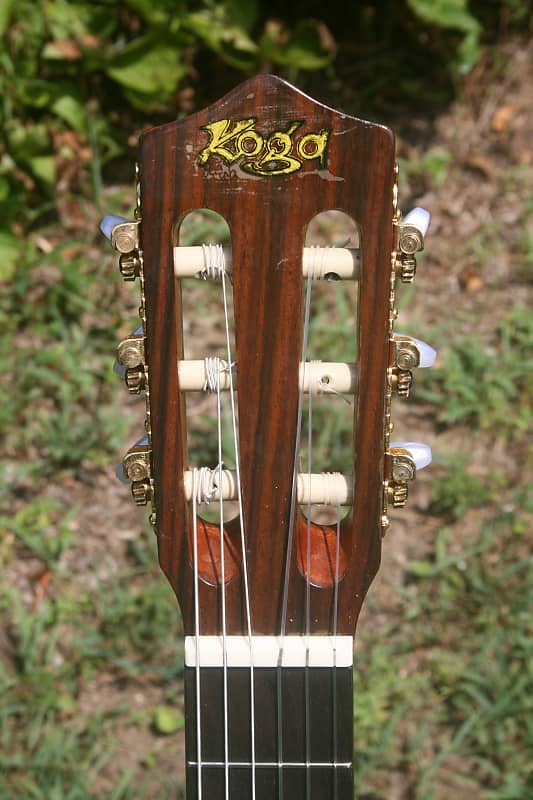 CIRCA 1980 KOGA Classical Guitar KG-10 by IIDA Gakki, Japan