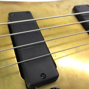 Galaxy Mara Duhb Brass Top Short Medium Scale Handmade Custom Bass 2014 w/Bartolini PU image 10