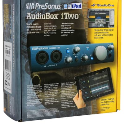 New Presonus Audiobox iTwo 2X2 USB iPad/PC/Mac Recording System Interface image 3