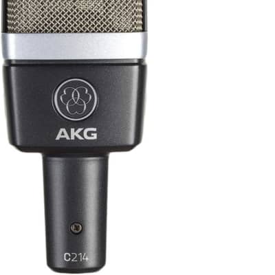 AKG C214 Large Diaphragm Cardioid Condenser Microphone | Reverb