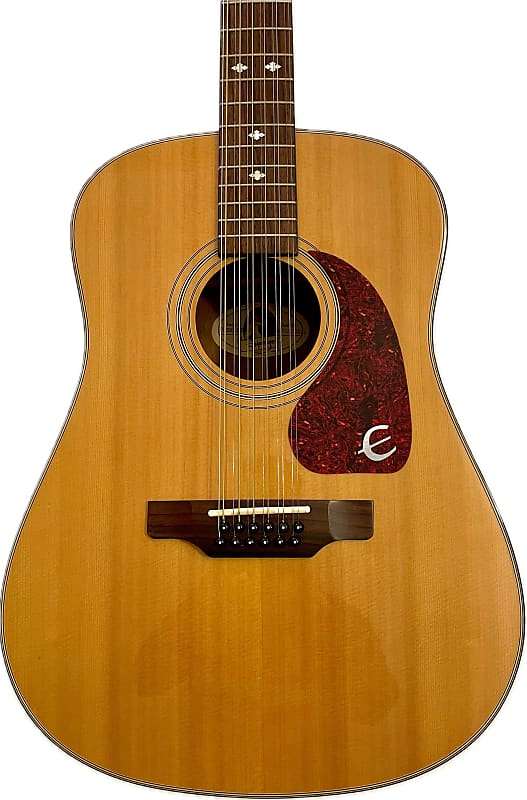 Epiphone By Gibson PR-350E Acoustic/Electric 12 String Guitar 1994 - Natural