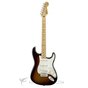 Fender Standard Strat Maple Fingerboard Electric Guitar Brown Sunburst -  0144602532 - 885978110872 | Reverb
