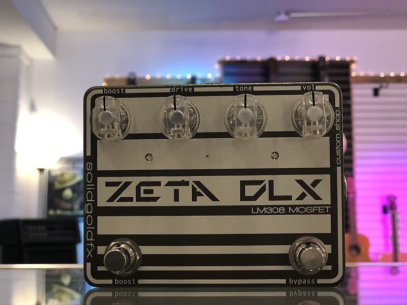 SolidGoldFX Beta DLX LM308 ベース オーバードライブ