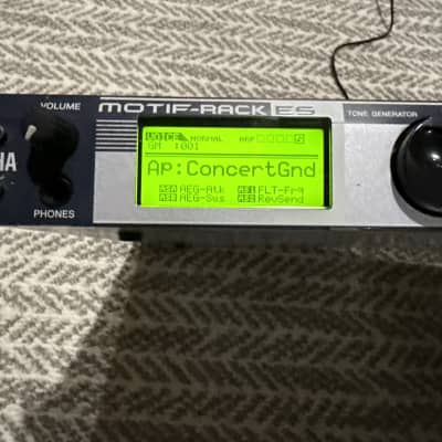 Yamaha Motif ES Rack Tone Generator 2000s - Gray