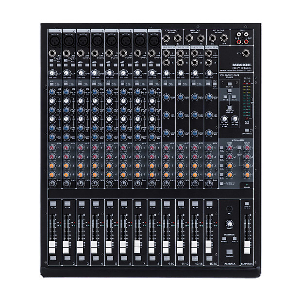Mackie Onyx 1620i 16-Channel Analog Mixer with FireWire | Reverb