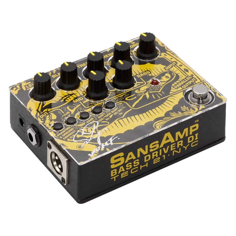 BASS DRIVER DI-J SansAmp LUNA SEA Jモデル TECH 21 J(LUNA SEA) SansAmp BASS DRIVER DI-J【機材レビュー