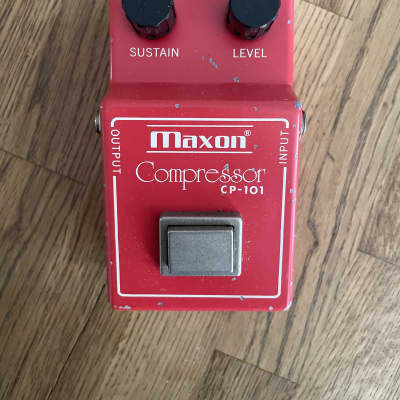 MAXON Compressor ヴィンテージ （CP101） Vintage 80s Maxon Compressor CP-101 Guitar Effect Pedal Bass