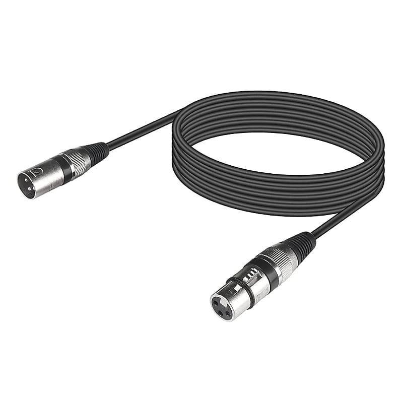3 Pin Xlr Cables Male Female Xlr Patch Cable, Xlr Cable 10Ft | Reverb