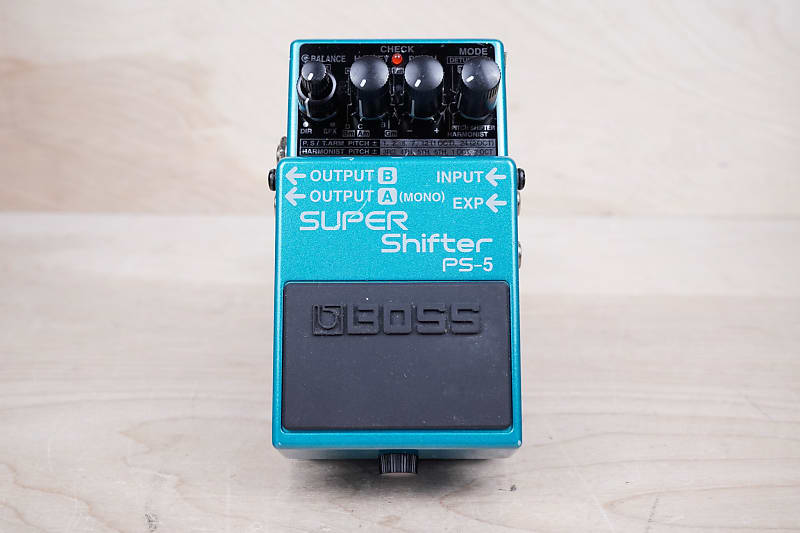 ギター BOSS SUPER Shifter PS-5 Boss PS-5 Super Shifter Pitch Shifter Guitar Effect Pedal