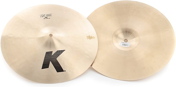 Zildjian 15 inch K Zildjian Light Hi-hat Cymbals image 1
