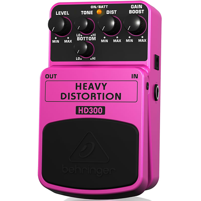 Behringer HD300 Heavy Distortion Pedal image 1