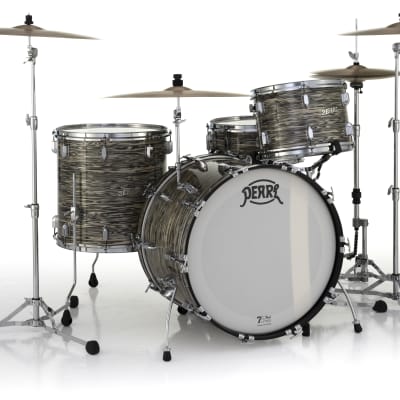 Pearl President Deluxe Desert Ripple 3pc Shell Pack 22x14 13x9 16x16 Drums +Bags | Authorized Dealer image 3