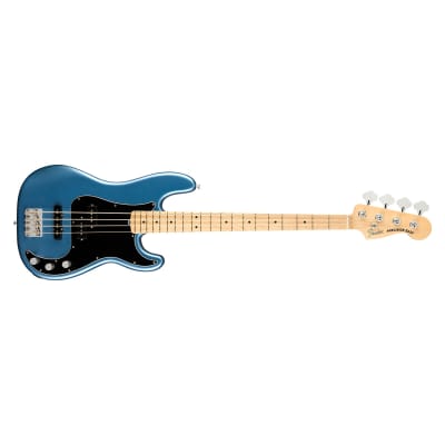 American Performer Precision Bass Satin Lake Placid Blue Fender image 2