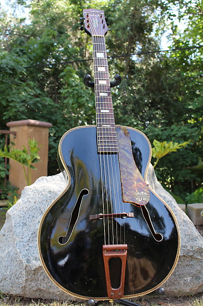 Beautiful Vintage 1945 SS Stewart Model 7006 Acoustic Archtop Harmony USA Restored Solid Wood WWII