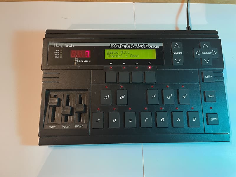 デジテック DigiTech VOCALIST VHM5 DigiTech Vocalist VHM5 5-part Digital Vocal Harmony