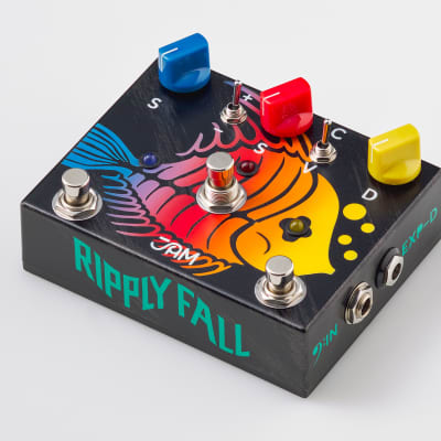 JAM Pedals Ripply Fall Bass Chorus Vibrato Phaser Effects Pedal image 2
