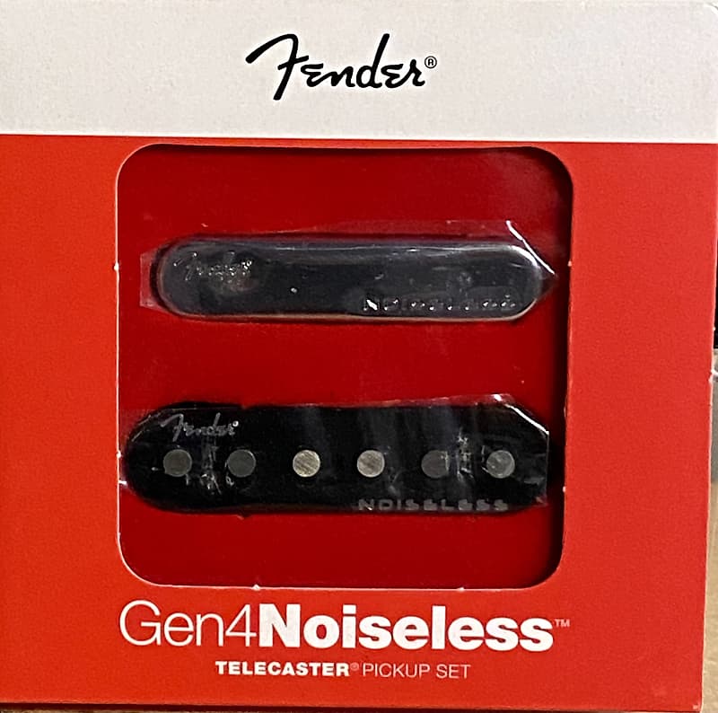 Fender GEN 4 NOISELESS™ TELECASTER® PICKUPS 2021 Chrome / | Reverb