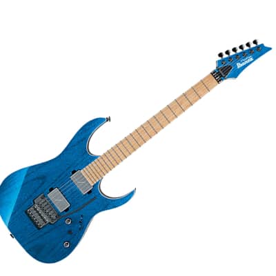 Used Ibanez RG5120MFCN RG Prestige Electric Guitar - Frozen Ocean for sale