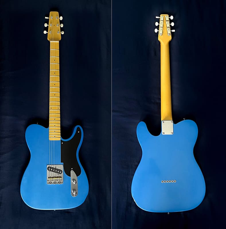 Custom Snakehead Prototype Broadcaster - Lake Placid Blue Nitro + Case image 1