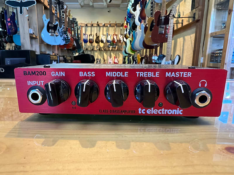TC Electronic BAM200 Micro Bass Amp Head Reverb