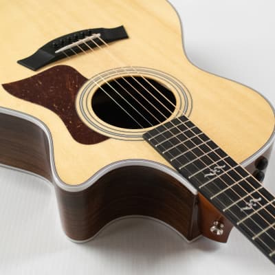 Taylor 412ce-R V-Class Acoustic-electric Guitar - Natural image 6