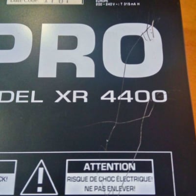 Behringer Multigate Pro XR4400 4-Channel Expander Gate image 4