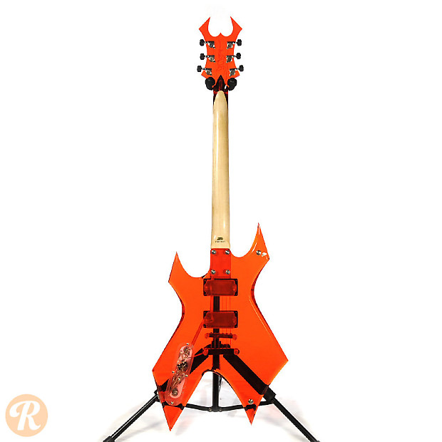 B.C. Rich Warlock Acrylic Transparent Red image 6