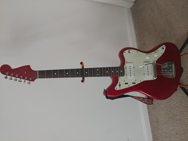 Fender '62 Reissue MIJ Jazzmaster 1996 Candy Apple Red | Reverb