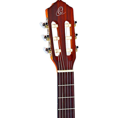 Ortega Traditional Series - Made in Spain Left-Handed Solid Top Classical Guitar w/ Bag image 5