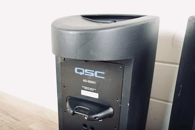 QSC モニタースピーカー 2台セット　AD-S82H QSC モニタースピーカー 2台セット AD-S82H - メルカリ
