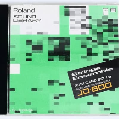 Roland SL-JD80-04 Strings Ensemble ROM Card-Set für JD-800 JD-990 + 1J GEWÄHR ✅