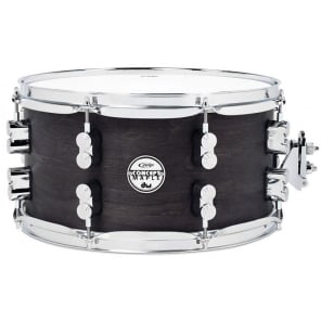 PDP PDSN0612BWCR 6x12" Black Wax 10-Ply Maple Snare Drum
