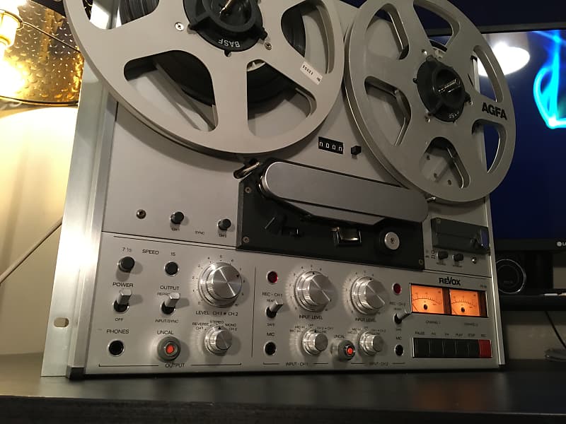 Studer Revox PR99 MK1 - High Speed [7.5 / 15 IPS] Studio Mastering  Reel-To-Reel