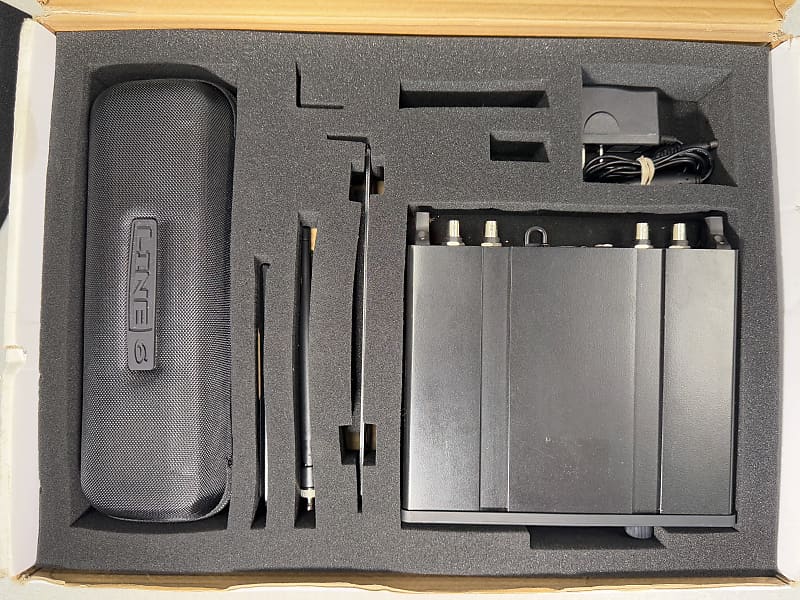 Line 6 XD-V75 Handheld Wireless Microphone 2010s - Black CIB Complete in Box image 1