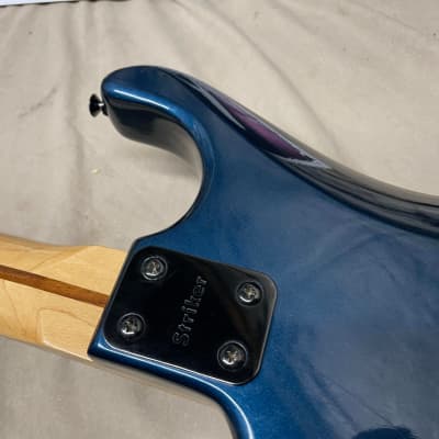Kramer Striker 200ST Guitar MIK Made In Korea 1980s Blue image 19