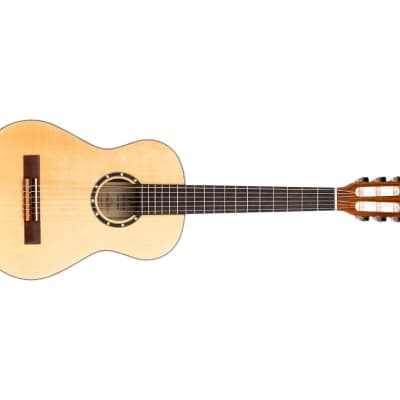 Ortega Guitars R121-1/2 Family Series 1/2 Size Nylon Classical Guitar image 5