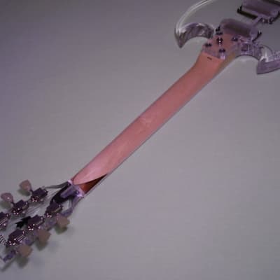 Dillion Crystal Series DG 61 - B.C. Rich Dan Armstrong SMG SG Lucite Acrylic Guitar Epiphone Gibson image 8