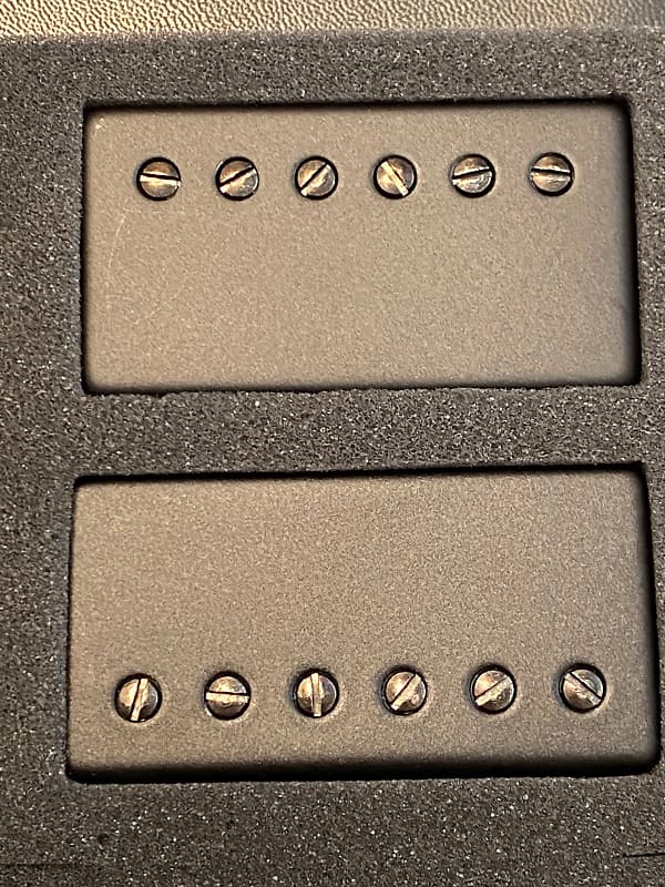 Seymour Duncan Distortion Mayhem Humbucker Set TB-6 Trembucker & SH-6n  Powdercoat Matte Black Covers