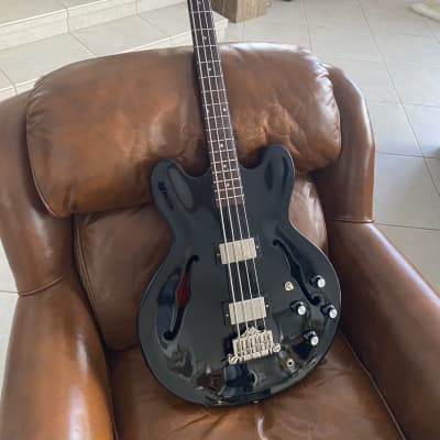 Gibson ES-335 Bass 2013 Midnight black image 1