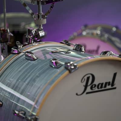 Pearl Session Studio Select Series 4-piece shell pack in Ice Blue Oyster image 3