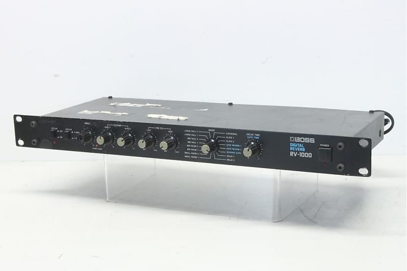 ギター BOSS RV-1000 Digital Reverb Boss RV-1000 Digital Reverb DSP 1U Effect Rack - 100V | eBay