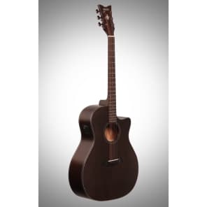 Schecter Orleans Studio Acoustic-Electric Guitar, Satin See Thru Black image 5