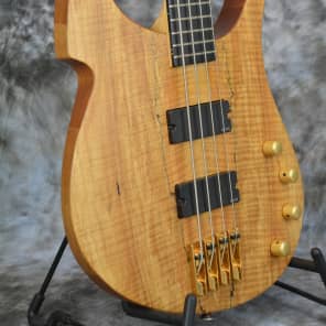 Rare 2008 Parker PB61 "Hornet" Bass feat. Spalted Maple Top image 5